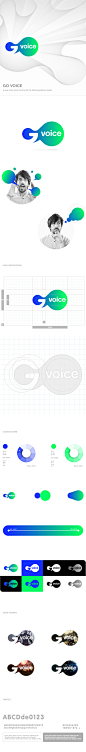 Go Voice on Behance #采集大赛#
