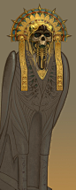 Tomb Kings by Ted Beargeon, via Behance