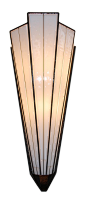 Avenue Sconce  Contemporary, MidCentury  Modern, Traditional, Glass, Metal, Wall by Lamps By Hilliard