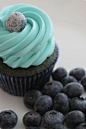 Blueberry Cupcakes #赏味期限#