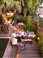 Example of a trendy deck design in San Francisco