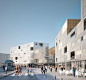 LAN architecture: collective housing units - begles, france