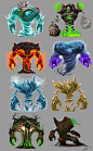 elementals_golems by ~d1sk1ss on deviantART