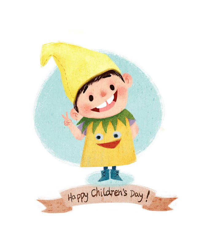 children's day : ill...