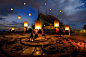 People floating lamp in Yeepeng festival at Wat Sirindhorn, Phibun Mangsahan,Ubon Ratchathani Thaila by Extra Suriyachat on 500px