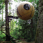 Free Spirit Spheres -- hotel in Canada!