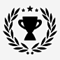 奖杯保证荣誉图标 icon 标识 标志 UI图标 设计图片 免费下载 页面网页 平面电商 创意素材
