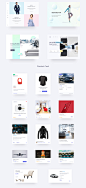 一套强大的电商网页UI工具包 Ultimate Dlex eCommerce UI Kit :  