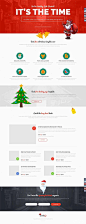 html5国外商品促销圣诞节专题模板下载 - 网页模板 HTML素材网
