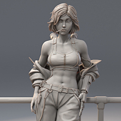 TwT晨运采集到3D Maya ZBrush 次时代模型