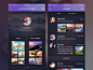 Night&Travel UI Freebie WIP P2