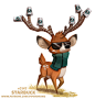 Daily Paint 2147. Starbuck, Piper Thibodeau