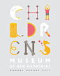 Childrens Museum of NH Annual Report on Behance