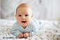 Adorable baby boy in white sunny bedroom in winter morning by Tatyana Tomsickova on 500px