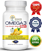 Amazon.com: HEALTH NURTURE FISH OIL OMEGA-3 **Maximum Strength 1500mg (800 EPA/600 Dha) ** ORDER NOW AND SAVE 50% OFF! ** Pharmaceutical grade Fish Oil**: Health & Personal Care