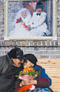 “蔬菜花卉” 百岁老人结婚90周年纪念