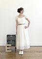 tea length wedding dress 2012 - The English Dept. Dusk