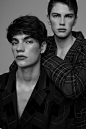 Gino Pascualini at Sun Models, Goran Barisic at Civiles, and Gian Franco at Universe Management shot by Federico Fernández and styled by Joaquín Díaz with pieces from Florencia Tellado, Sol Pardo, El Vestidor, Alfín Varón and Ejercito de Salvación