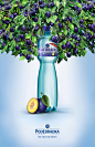 Podebradka - Mineral water : Small series of key visuals as a launch of the new flavours.