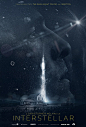 《Interstellar星际穿越》电影宣传海报设计