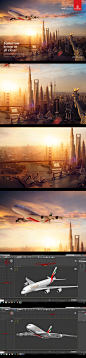 Fly Emirates | Hello Tomorrow on Behance