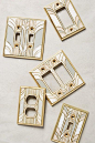 Retro Swirl Switch Plate #anthropologie