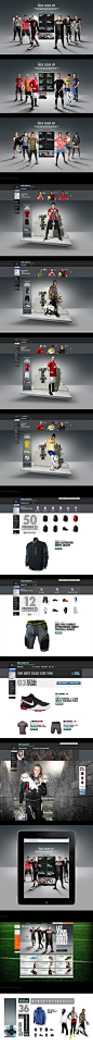 Nike Gear Up by Alisa - 灵感 - uehtml酷站推荐平台 HTML5 CSS3 酷站推荐 酷站欣赏