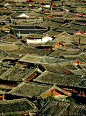 Roofs at Lijiang, China