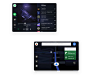 Tesla Model X & Google Dashboard Concept : A combination of Tesla and another brand: Google.  A new interface and a new use for the future of the automobile.