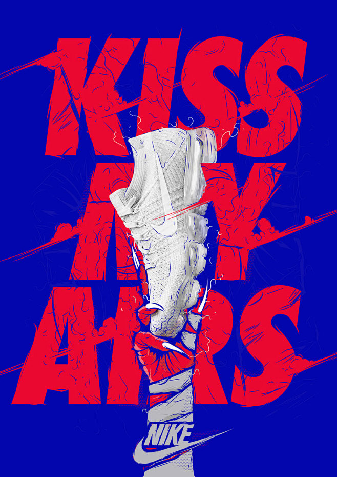 “KISS MY AIRS”主题海报设计...