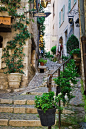  自然 摄影 风景 旅游 美景 Street of Eze Village, France