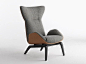 High-back armchair SOHO - HORM.IT