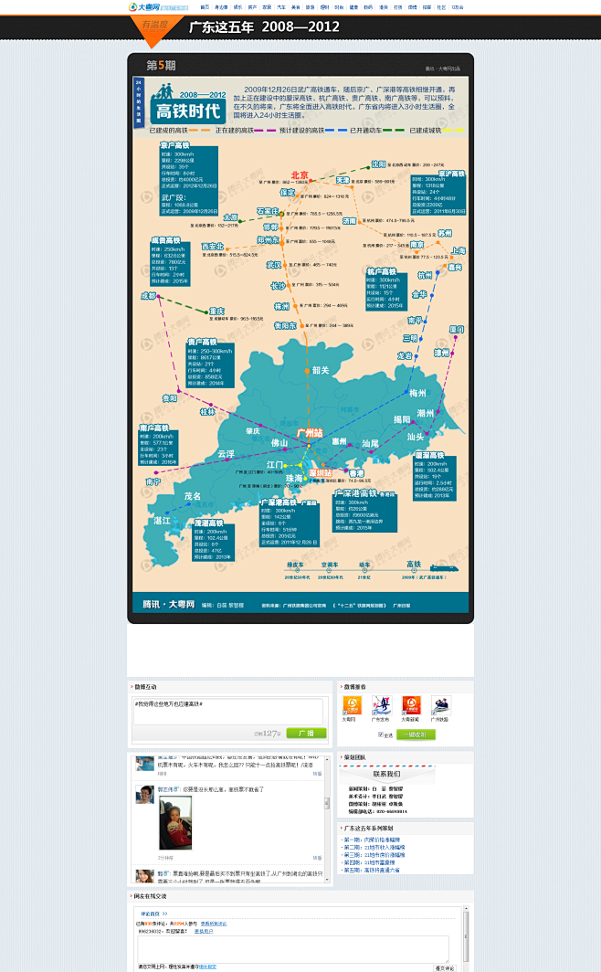 广东这五年：高铁_腾讯大粤网_腾讯网