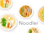Noodler's App Store Promotional Artwork