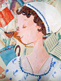 Jane Austen Collage on Behance