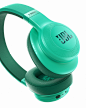 JBL E-Series headphones : JBL E-series product renderings.