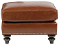 Classic Leather Furniture St. James Ottoman traditional-footstools-and-ottomans