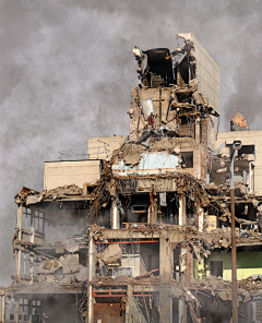 优能设计施采集到废虚建筑及爆炸