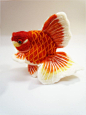 Felt goldfish14 by ~demetyoubi