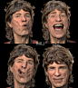 Mr.J - Stylized facial animation, Shraga Weiss : A personal project featuring a "stylized facial performance" and tribute to a rock legend - Mick Jagger.
In order to create this animation I developed a new type of facial rig that can support thi