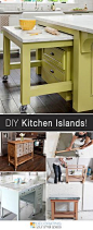 More DIY Kitchen Islands! • Lots of Ideas and Tutorials!