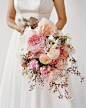  The perfect bouquet... peonies, ranunculus, and cherry blossoms