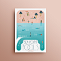 Cape Town Postcards : A series of postcards inspired by some local Cape Town attractions.