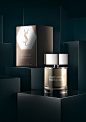 YSL L'homme : Réalisation d'un visuel type Packshot/plv pour le parfum L'Homme de Yves Saint Laurent