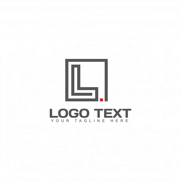 L letter logo Free V...