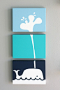 diy canvas art...CUTE!