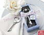 Blue Box Key to My Heart Bottle Opener Wedding Gifts WJ006/D