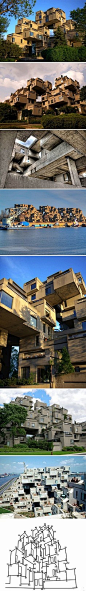 【364個立方堆積出來的房子】Habitat 67是…