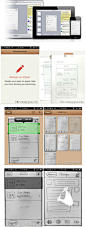【让你的App原型跃然纸上】POP – Prototyping on Paper是由台湾Woomoo团队所开发，实现了纸本App企划动起来的可能，只要用手机拍下你的手绘草稿，用POP设计好流程连结，马上就能变成可互动的 Prototype，让你的点子不再是纸上谈兵，讨论起来更加实际与方便。官网及下载：http://t.cn/zlBkrmn