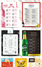 酒吧KTV红酒啤酒屋酒水单价目表菜单设计素材PSD模板灯箱海报